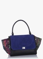 Satya Paul Black/Blue Handbag