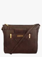 Toteteca Bag Works Brown Polyurethane (Pu) Sling Bag