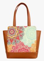 Toteteca Bag Works Multicoloured Leather Handbag