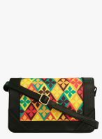 Toteteca Bag Works Multicoloured Leather Sling Bag