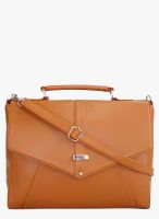 Toteteca Bag Works Tan Leather Messenger Bag