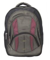 Uni Style Bags Designer 1 L Backpack(Black_Maroon)