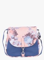 Vogue tree Blue Canvas Sling Bag