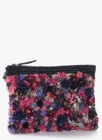 Accessorize Amelia Floral Ziptop Dark Multicoloured Clutch