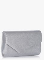 Accessorize Silver Clutch