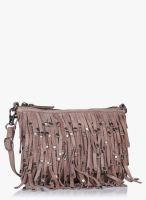 Airovit Brown Leather Sling Bag