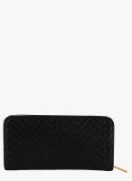 Alessia Black Polyurethane (Pu) Wallet