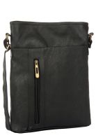 Alessia Black Pu Sling Bag