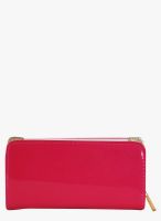 Alessia Pink Polyurethane (Pu) Wallet