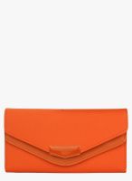 Alvaro Castagnino Orange Polyurethane (Pu) Wallet