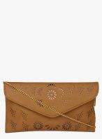 Alvaro Castagnino Tan Polyurethane (Pu) Clutch