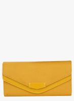 Alvaro Castagnino Yellow Polyurethane (Pu) Wallet