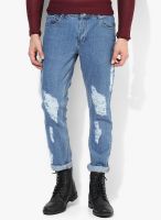 Blue Saint Blue Mid Rise Slim Fit Jeans