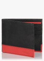 Butterflies Black/Red Wallet