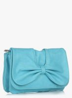 Butterflies Sky Blue Clutch