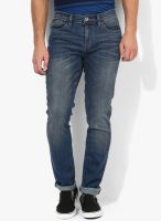 Calvin Klein Jeans Blue Mid Rise Skinny Fit Jeans