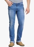 Canary London Light Blue Mid Rise Slim Fit Jeans