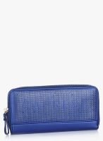 Caprese Alda Medium Blue Wallet