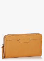 Caprese Edna Medium Burnt Mustard Yellow Wallet