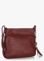 Caprese Ella Medium Marsala Crossbody Bag