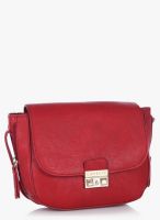 Caprese Hannah Small Red Sling Bag