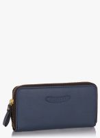 Caprese Kelly Wallet Blue Wallet