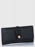 Caprese Lily Black Wallet