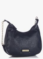 Caprese Linda Small Navy Blue Sling Bag