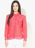 Cinnamon Pink Solid Shirt