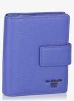 Da Milano Royal Blue Leather Wallet