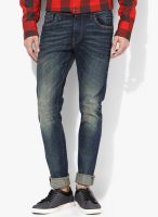 Forca By Lifestyle Blue Skinny Fit Jeans