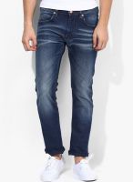 French Connection Blue Mid Rise Skinny Fit Jeans