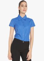 Globus Blue Solid Shirt