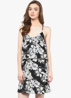 Hapuka Black coloured Printed Shift Dress