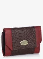 Hidesign Danny W2 Red/Brown Leather Bifold Wallet