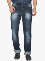 High Star Light Blue Mid Rise Slim Fit Jeans