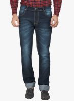 High Star Light Blue Mid Rise Slim Fit Jeans