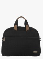 Impulse Black Polyester Laptop Bag