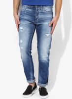 Jack & Jones Blue Anti Fit Jeans (Erik)