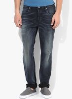 Jack & Jones Blue Mid Rise Slim Fit Jeans