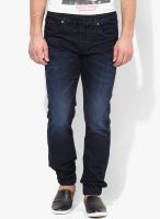 Jack & Jones Blue Washed Regular Fit Regular Fit Fit Jeans