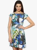 Kaaryah Multicoloured Printed Shift Dress