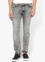 Lee Grey Skinny Fit Jeans (Low Bruce)