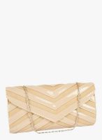 Lord's Beige Synthetic Leather Sling Bag