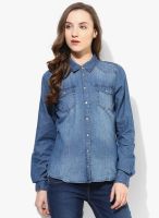 Only Blue Washed Shirt