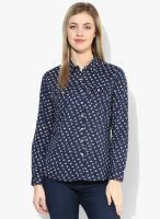 Pepe Jeans Blue Printed Shirt