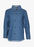 Playdate Light Blue Casual Shirt