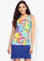Salt Multicoloured Printed Shift Dress