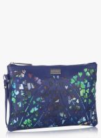 Satya Paul Deep Blue Clutch