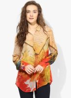 Satya Paul Multicoloured Printed Shirt